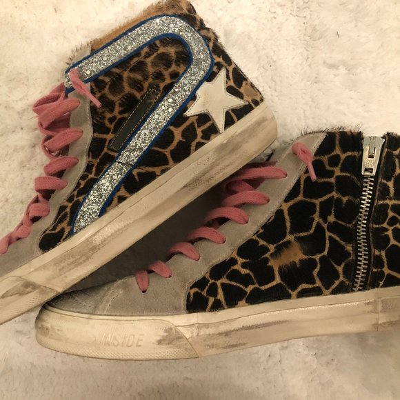 EUC AUTHENTIC Golden Goose SLIDE sneakers - Picture 7 of 16